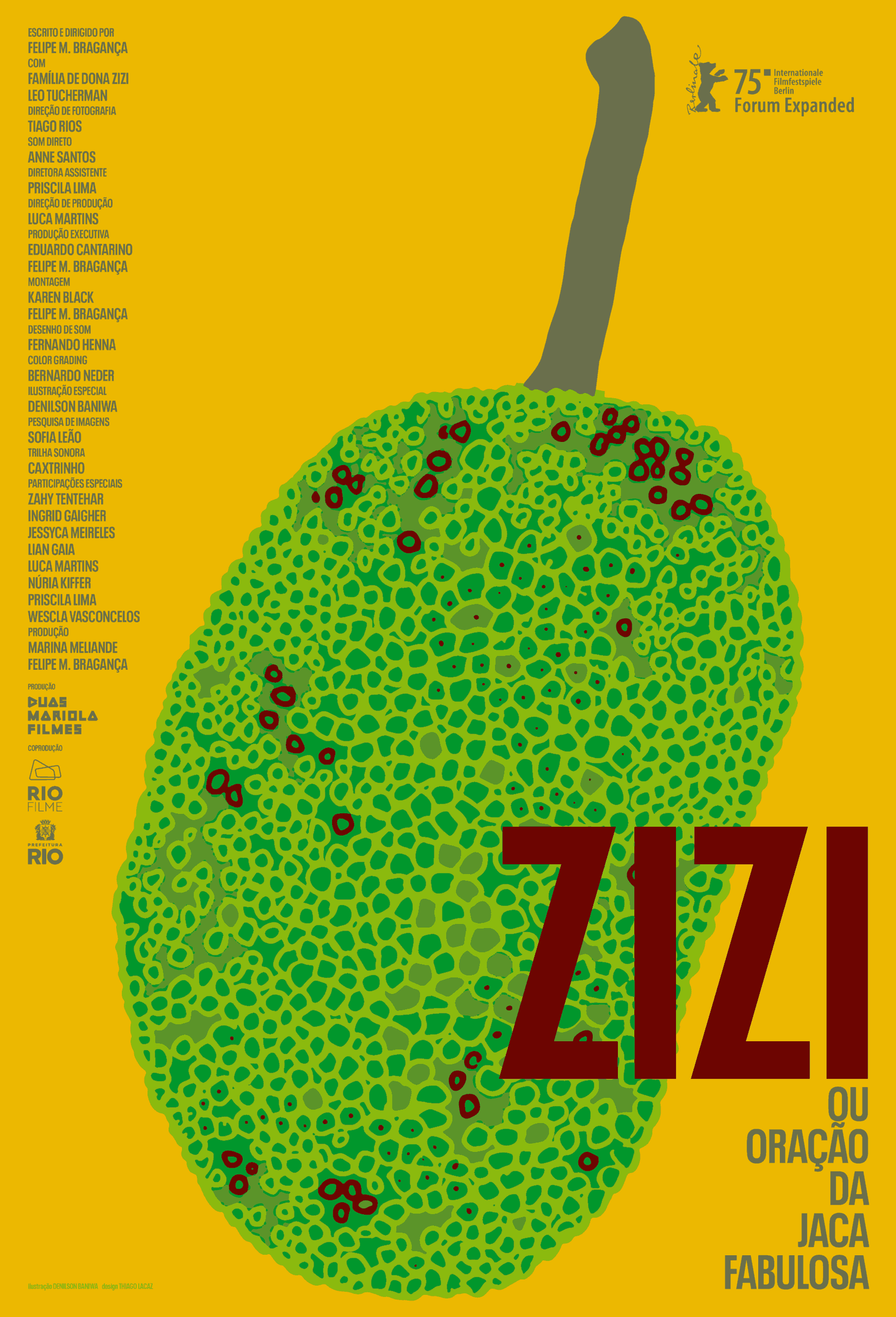 Still do filme ZIZI (ou oração da jaca fabulosa)